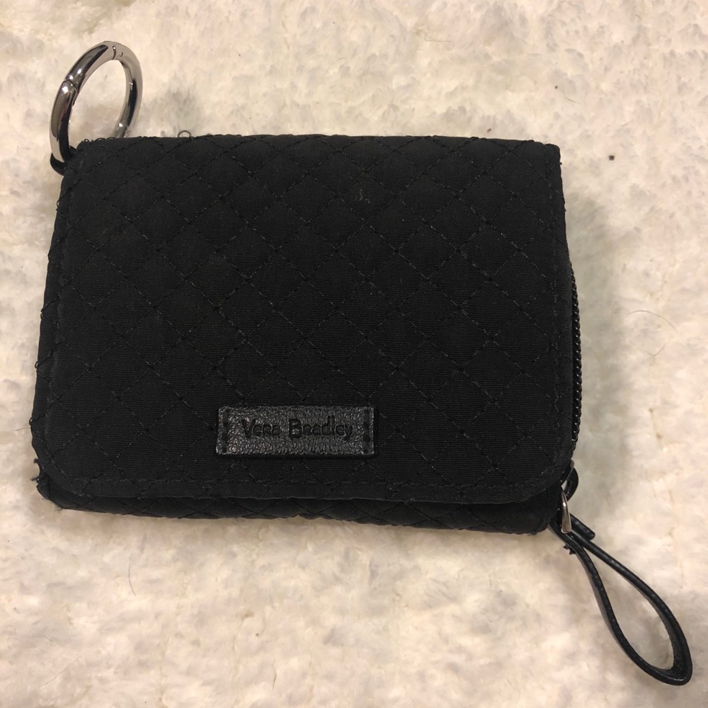 Small Black Vera Bradley Wallet